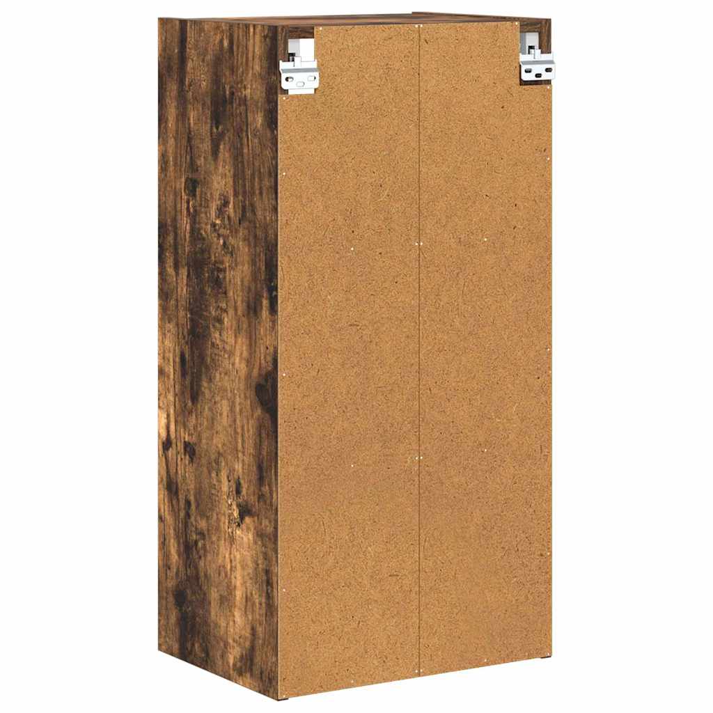 Wall Cabinet Riga Smoked oak 40 x 29.5 x 80 cm
