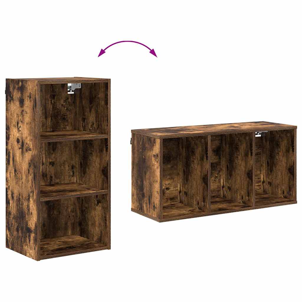 Wall Cabinet Riga Smoked oak 40 x 29.5 x 80 cm