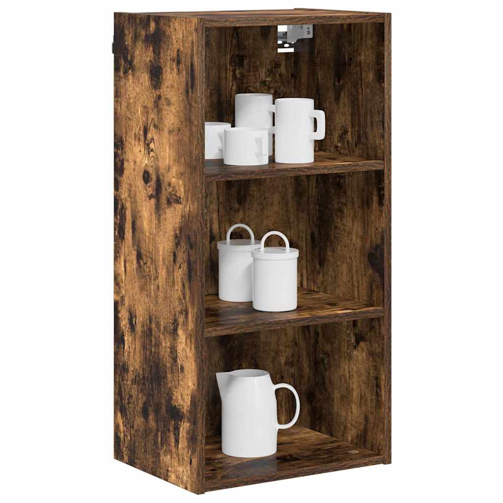 Wall Cabinet Riga Smoked oak 40 x 29.5 x 80 cm