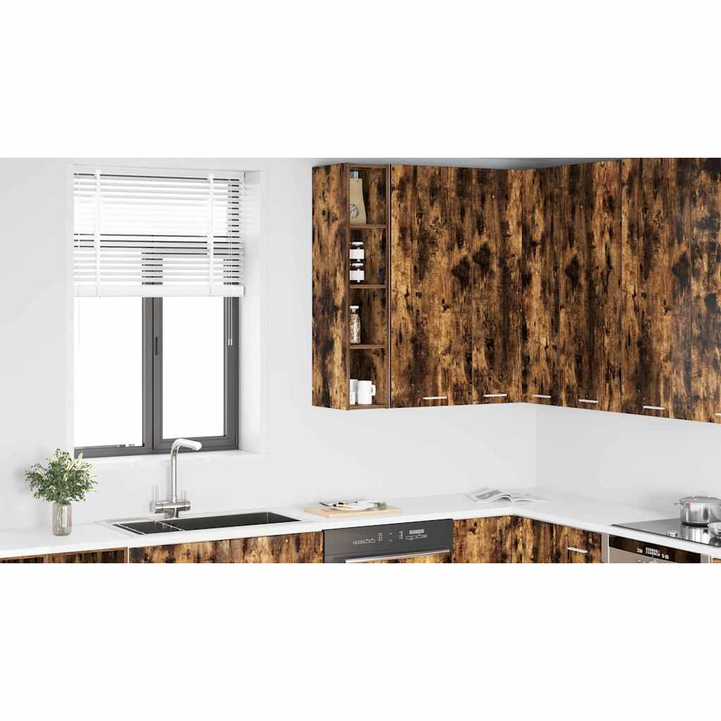 Wall cabinet Riga Smoked oak 20 x 29.5 x 100 cm