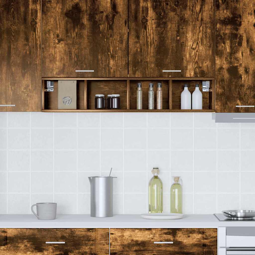 Wall cabinet Riga Smoked oak 20 x 29.5 x 100 cm