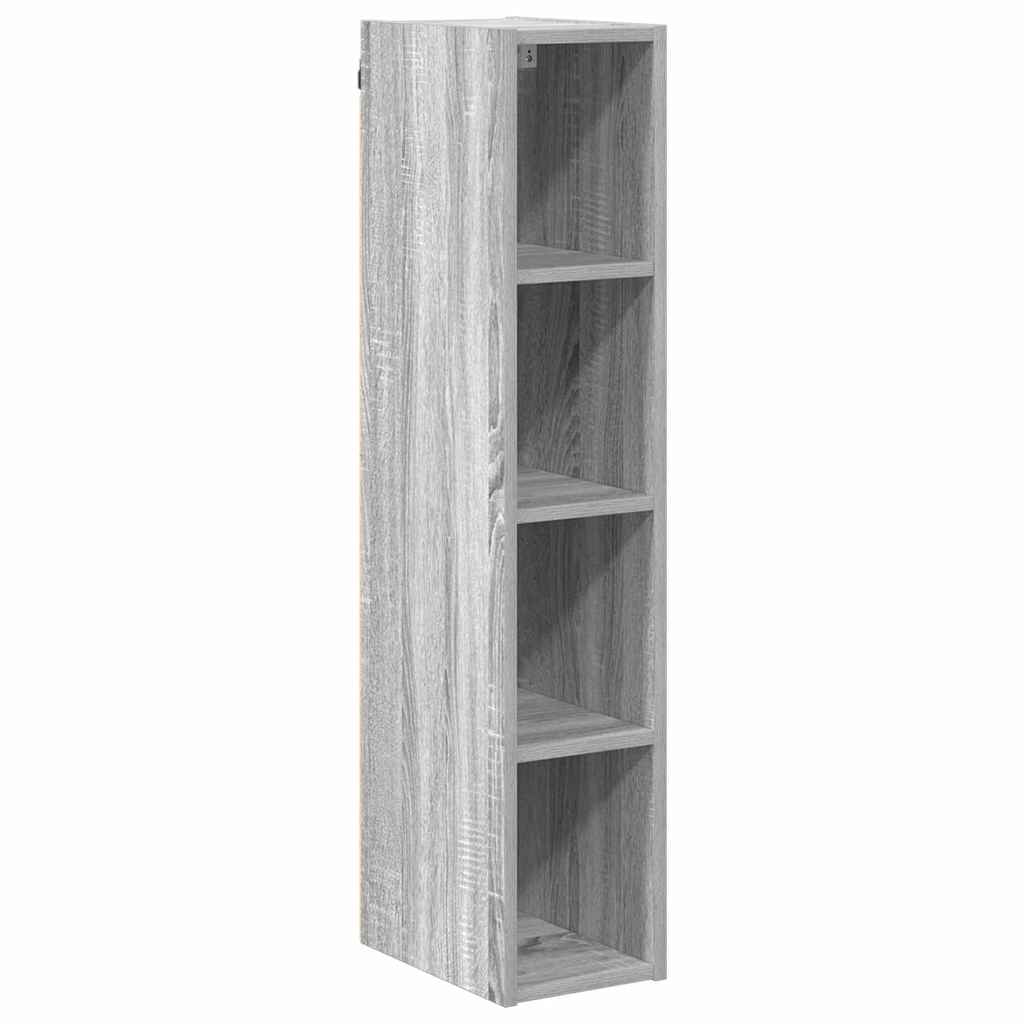 Wall cabinet Riga Grey Sonoma 20 x 29.5 x 100 cm