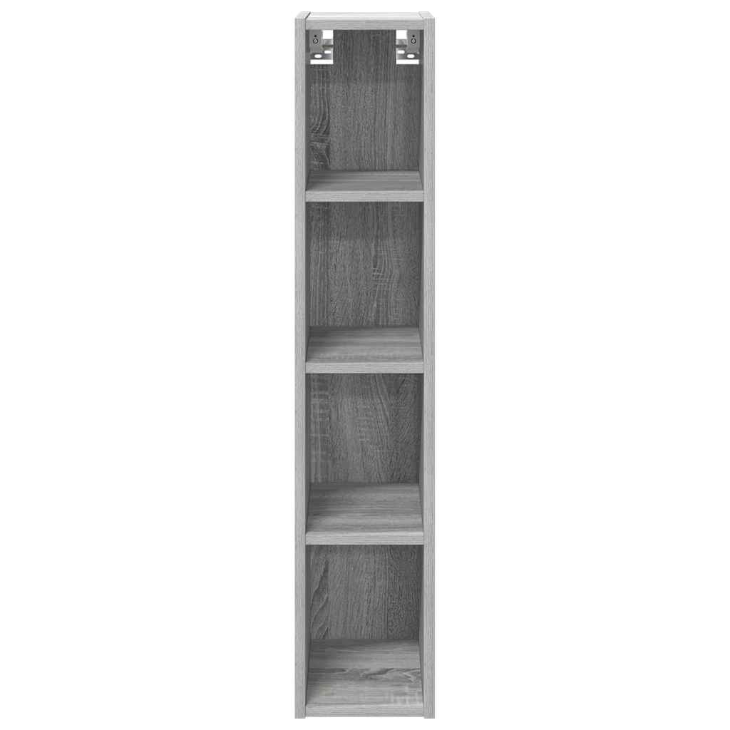 Wall cabinet Riga Grey Sonoma 20 x 29.5 x 100 cm
