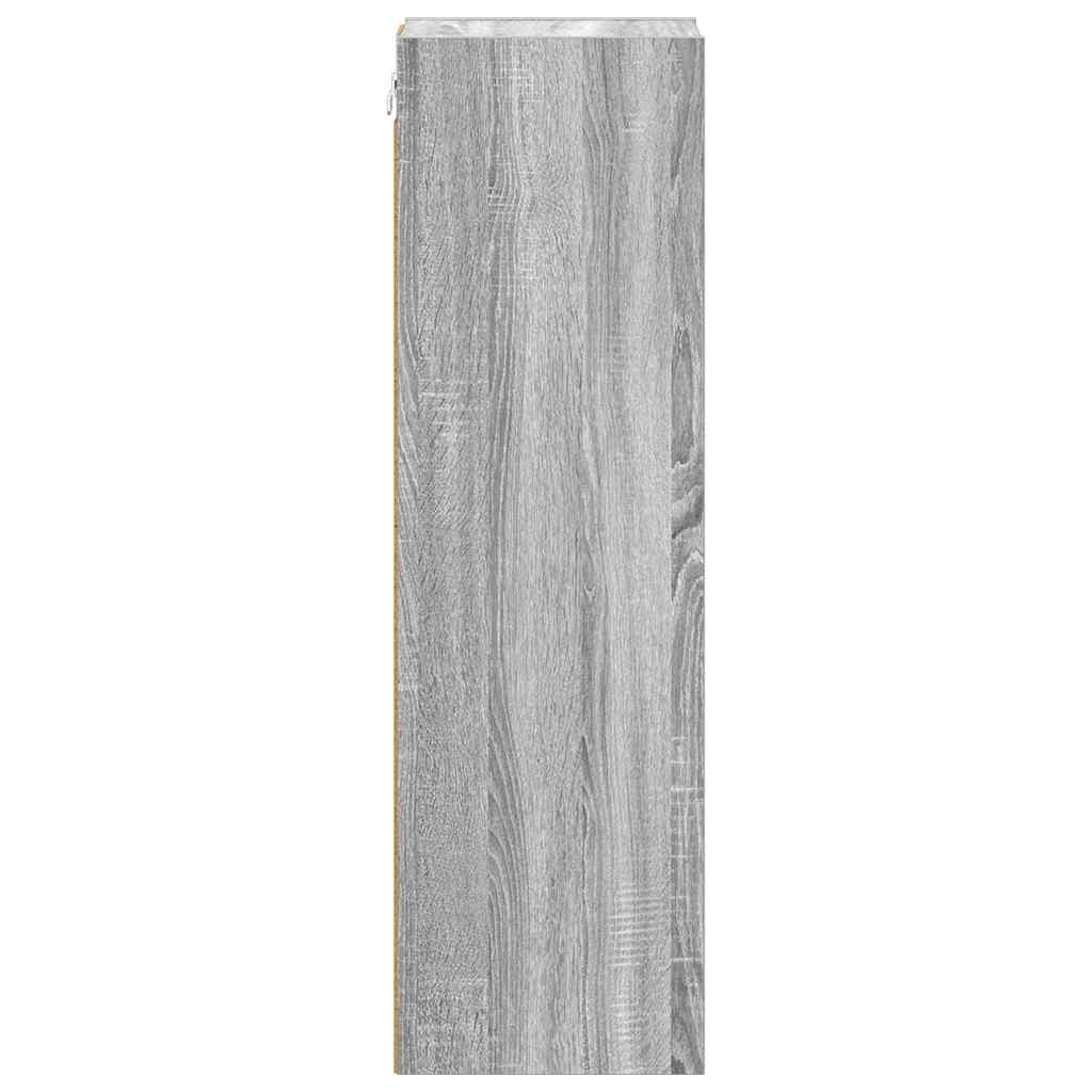 Wall cabinet Riga Grey Sonoma 20 x 29.5 x 100 cm