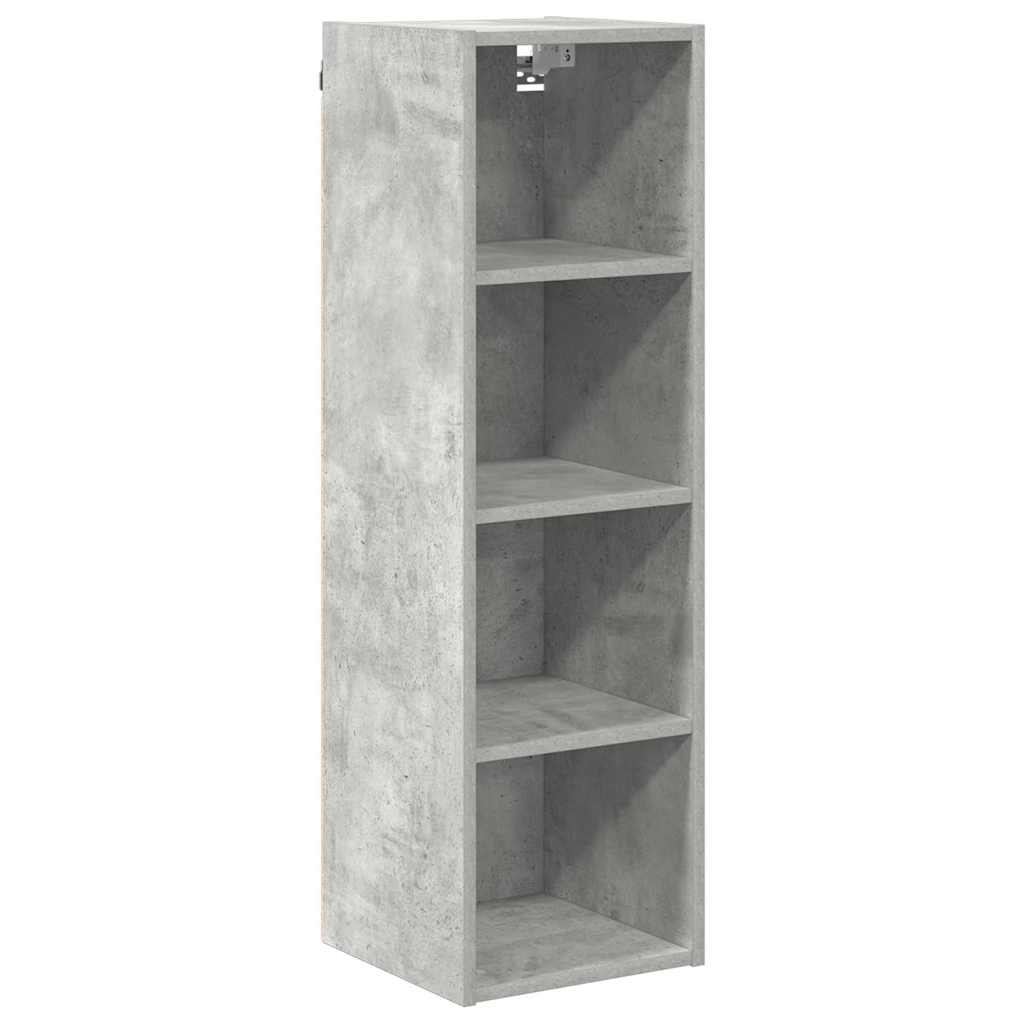 Wall cabinet Riga Concrete grey 30 x 29.5 x 100 cm