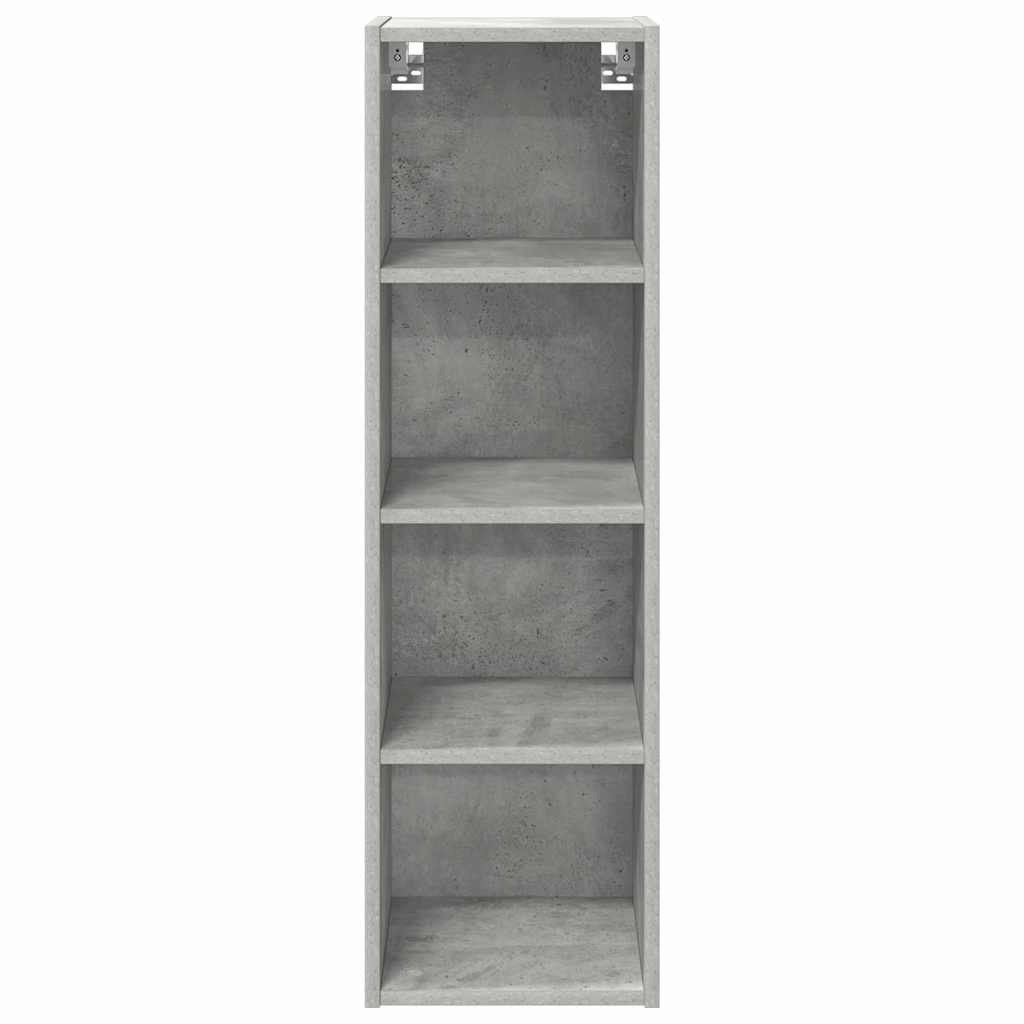 Wall cabinet Riga Concrete grey 30 x 29.5 x 100 cm