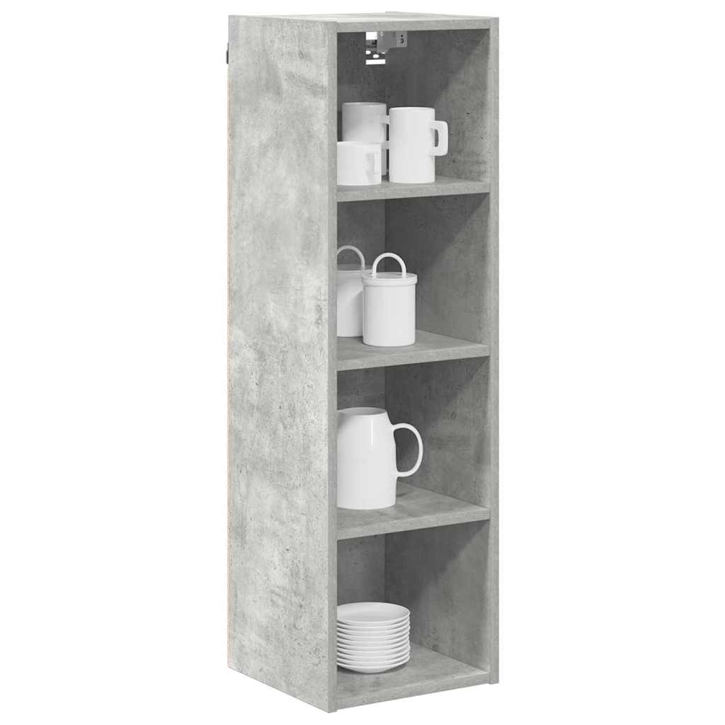 Wall cabinet Riga Concrete grey 30 x 29.5 x 100 cm