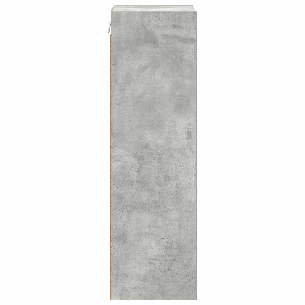 Wall cabinet Riga Concrete grey 30 x 29.5 x 100 cm
