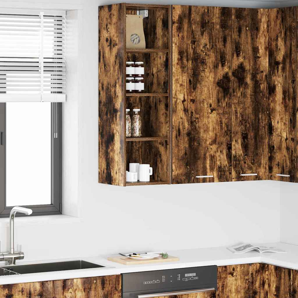 Wall cabinet Riga Smoked oak 30 x 29.5 x 100 cm
