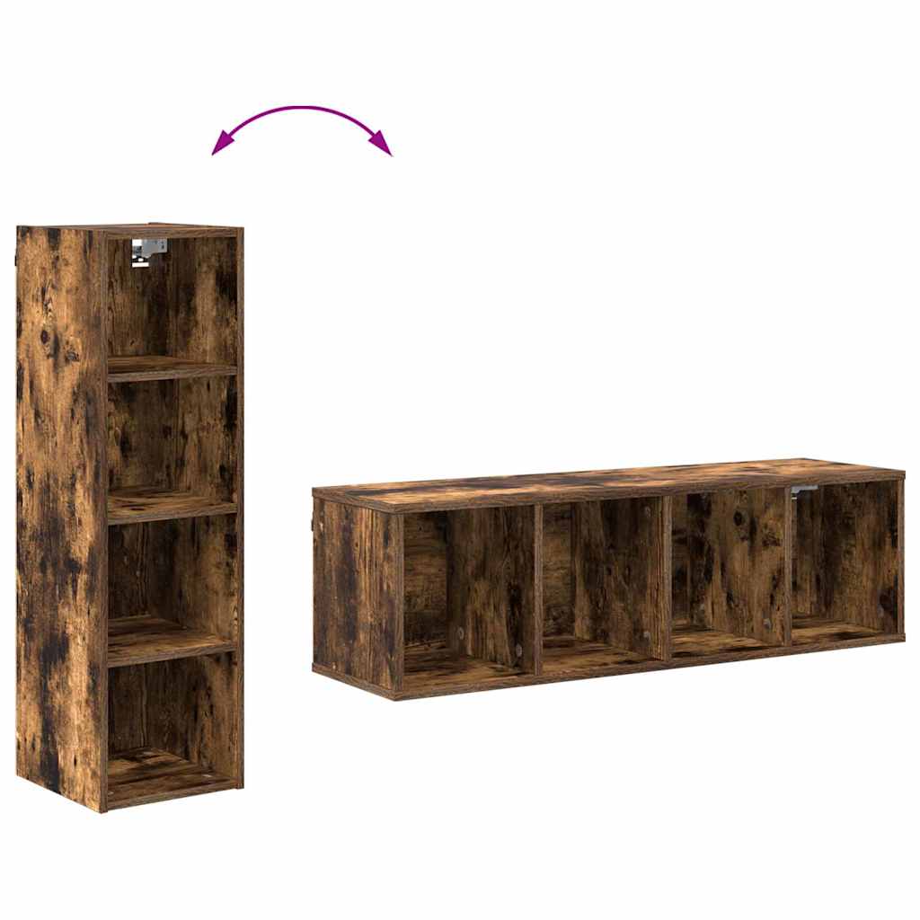 Wall cabinet Riga Smoked oak 30 x 29.5 x 100 cm
