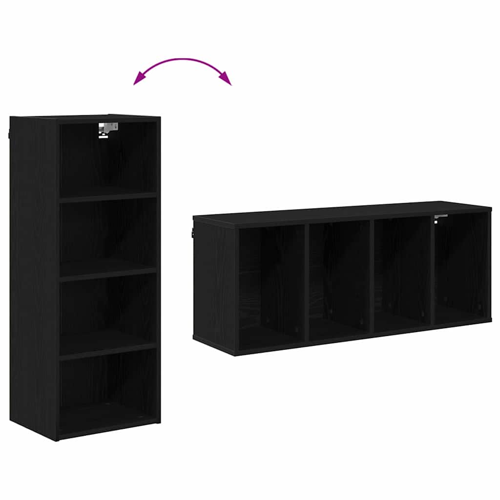 Wall cabinet Riga Black oak 40 x 29.5 x 100 cm