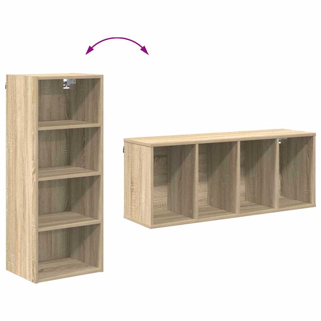 Wall cabinet Riga Sonoma oak 40 x 29.5 x 100 cm