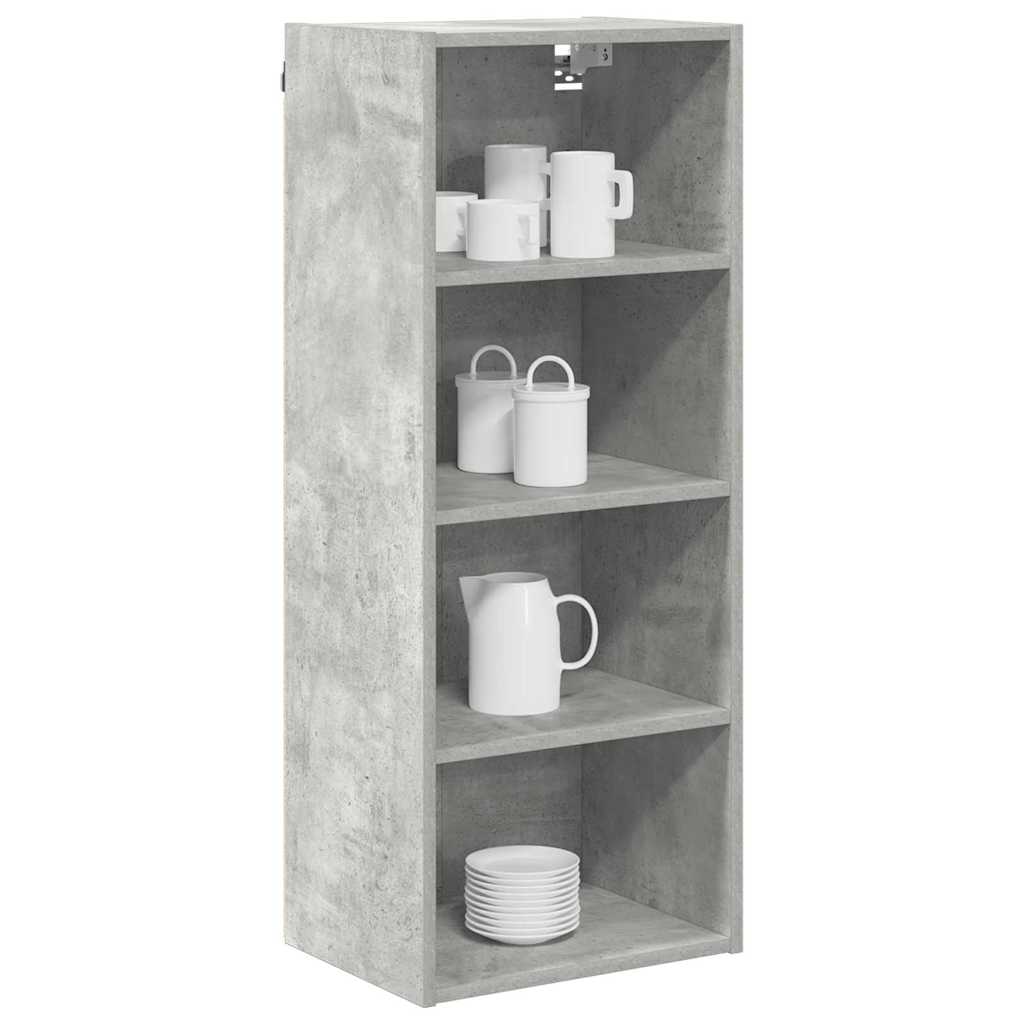 Wall cabinet Riga Concrete grey 40 x 29.5 x 100 cm
