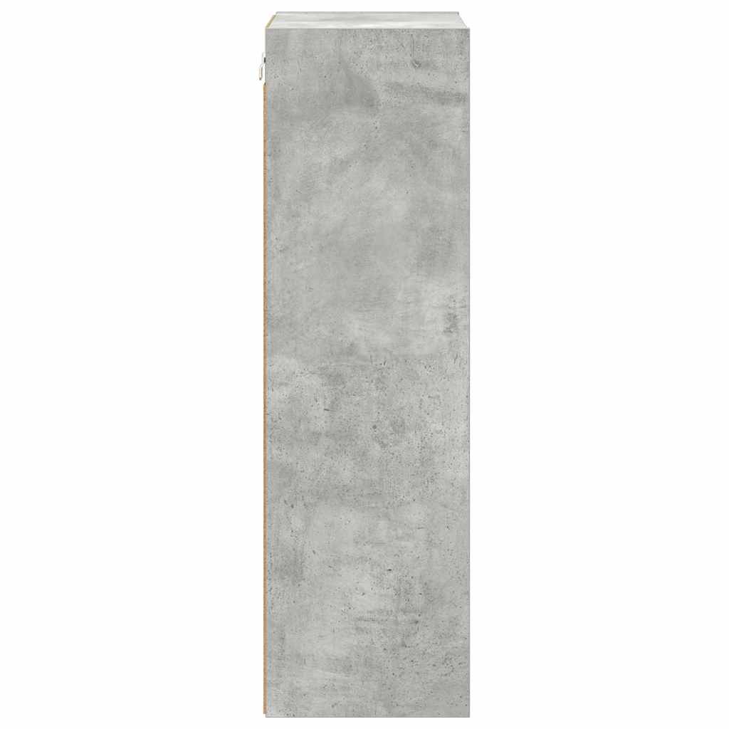 Wall cabinet Riga Concrete grey 40 x 29.5 x 100 cm