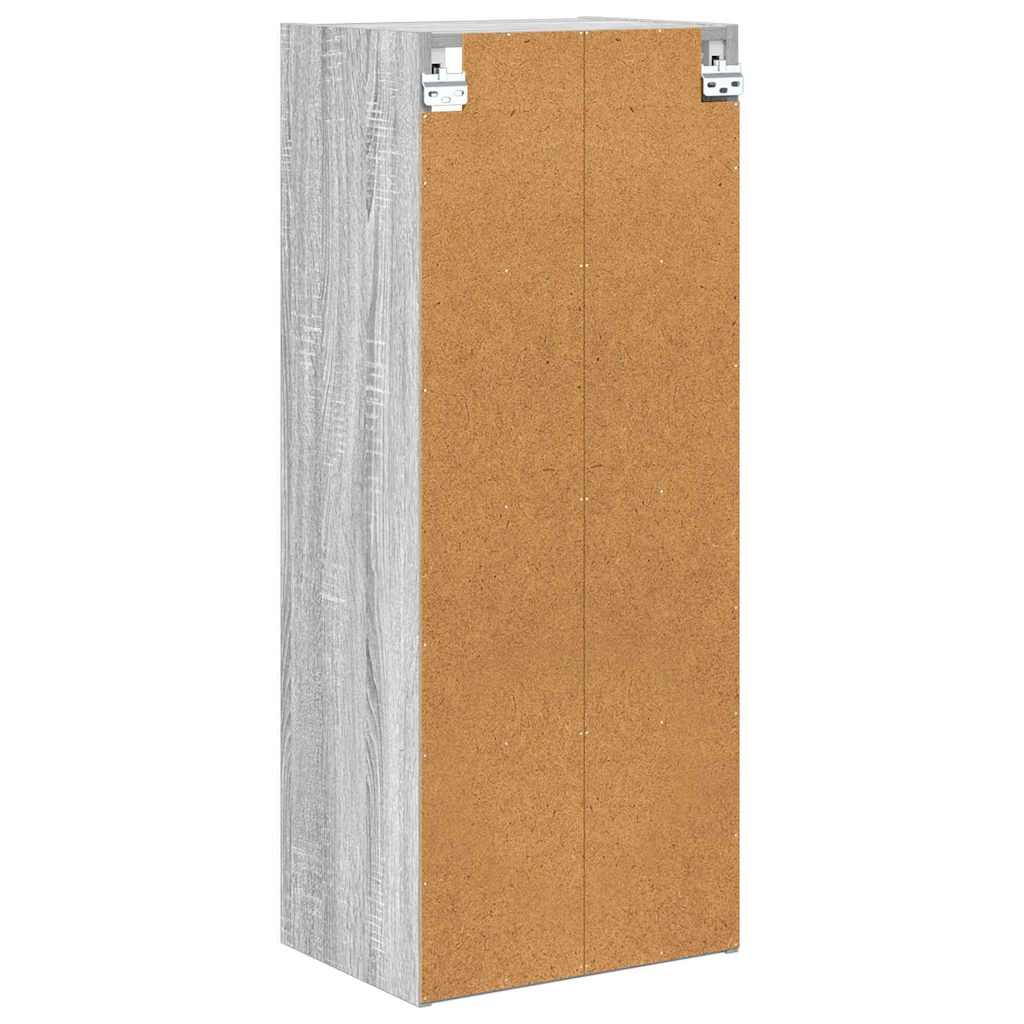 Wall Cabinet Riga Grey Sonoma 40 x 29.5 x 100 cm