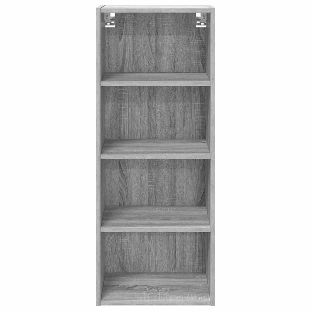 Wall Cabinet Riga Grey Sonoma 40 x 29.5 x 100 cm