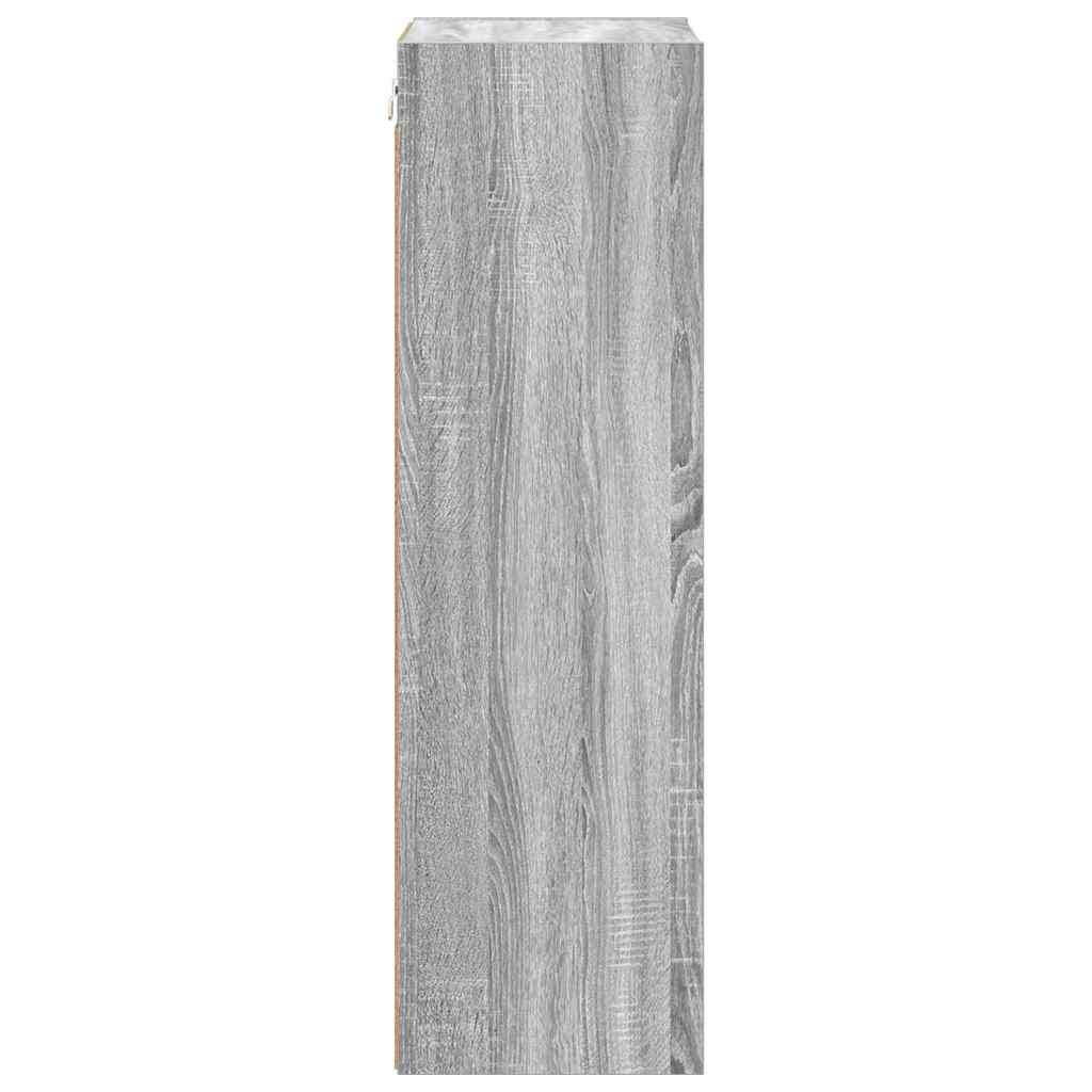 Wall Cabinet Riga Grey Sonoma 40 x 29.5 x 100 cm