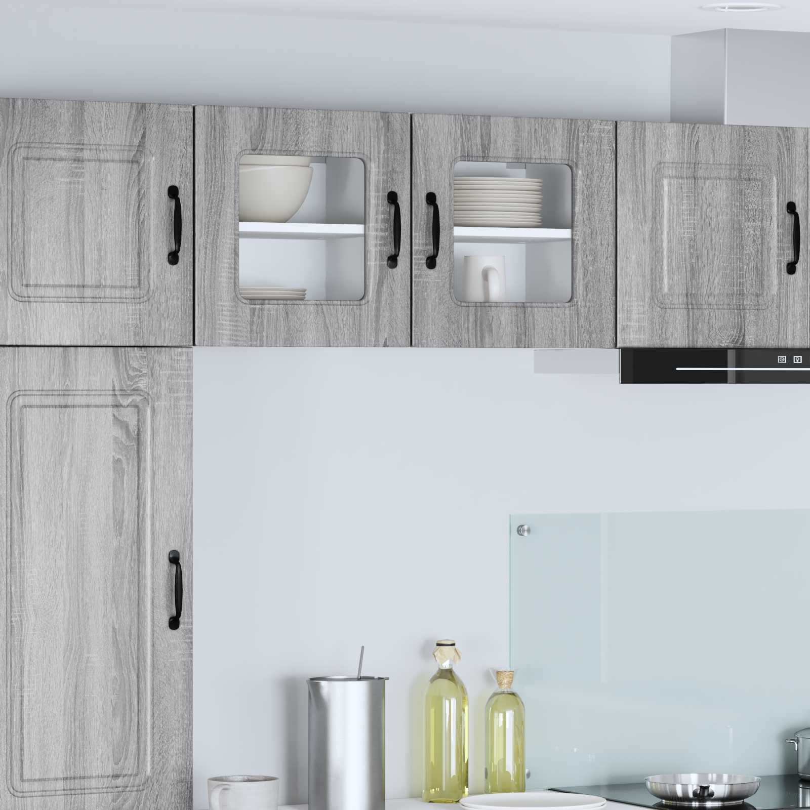 Wall Kitchen Cabinet Grey Sonoma 40 x 31 x 40 cm