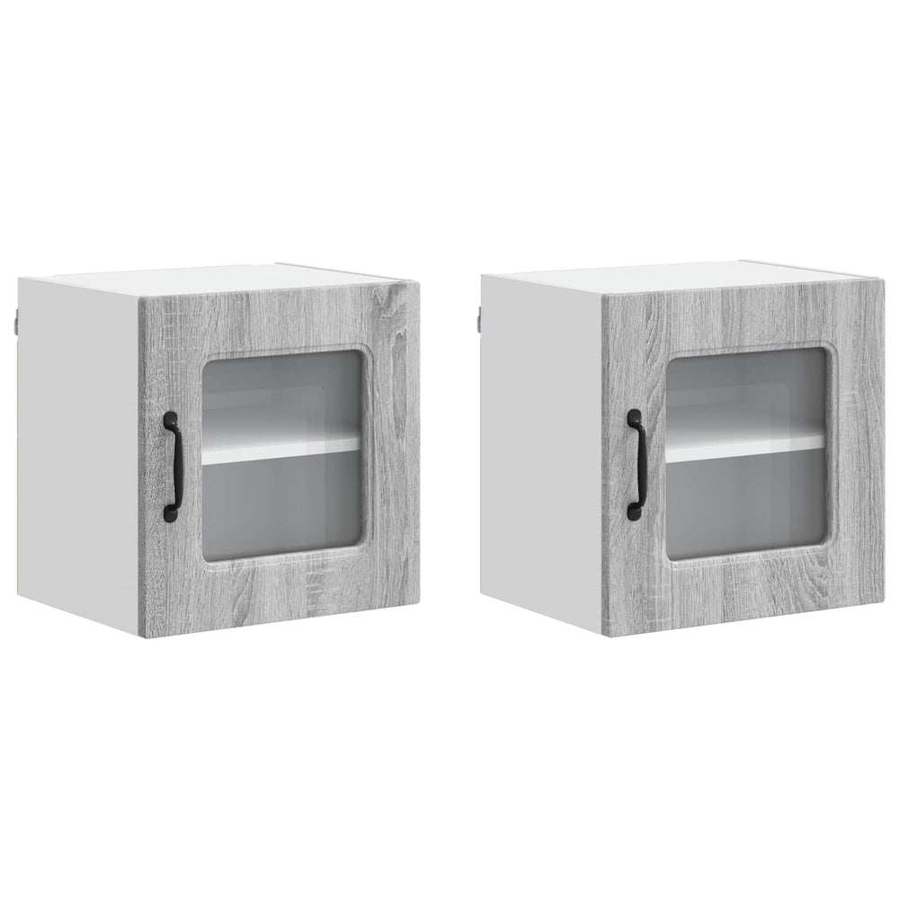 Indaplovės plokštė Kalmar 2 pcs Pilkas Sonoma 40 x 31 x 40 cm