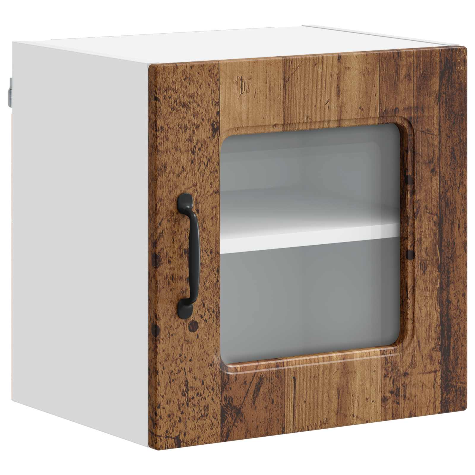 Virtuvės sieninė spintelė 2 pcs Senovinis medis 40 x 31 x 40 cm