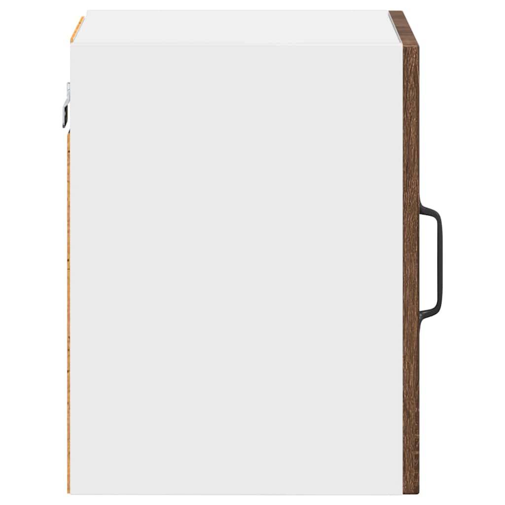Virtuvės sieninė spintelė 2 pcs Rudas ąžuolas 30 x 31 x 40 cm