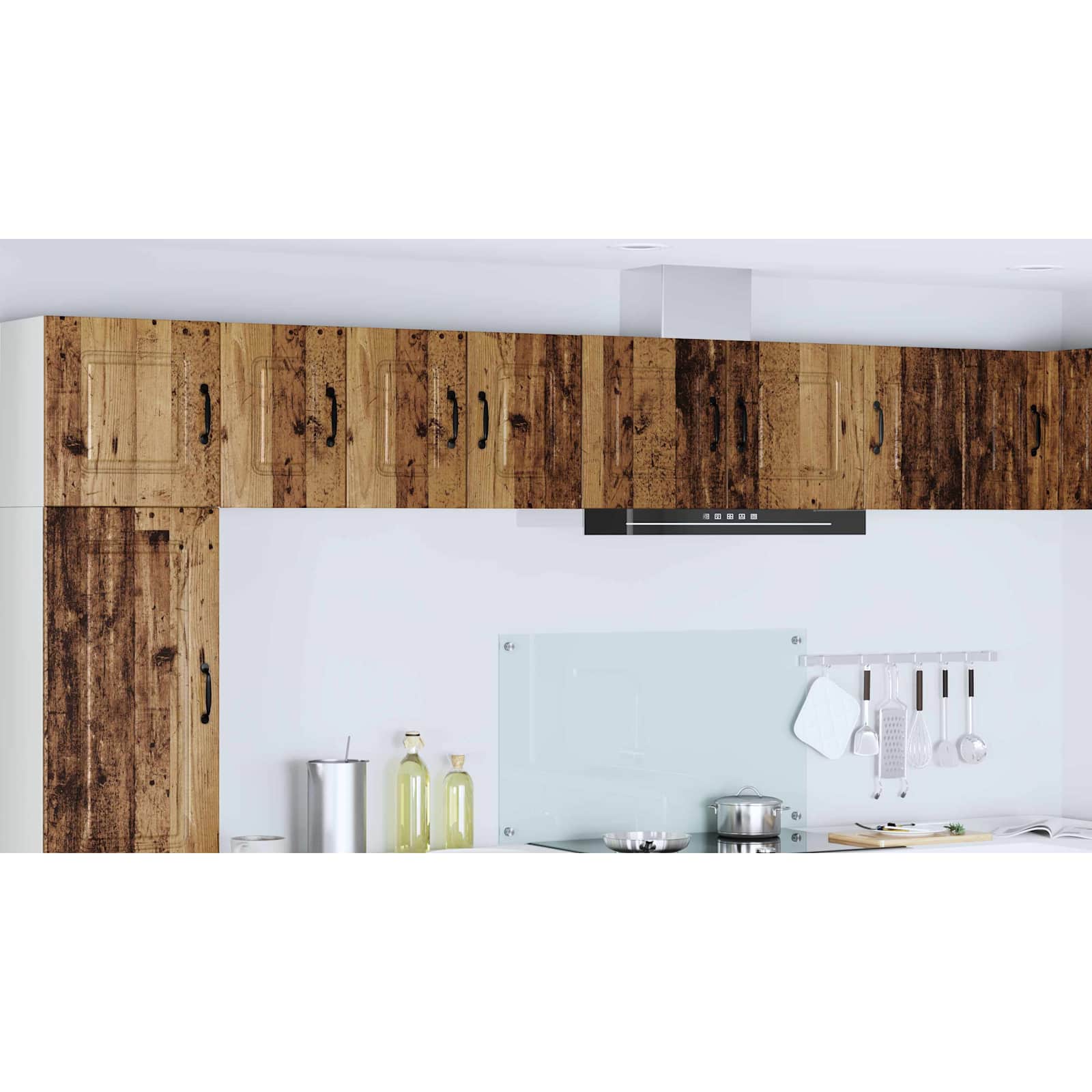 Wall-mounted Kitchen Cabinet Antique Wood 30 x 31 x 40 cm