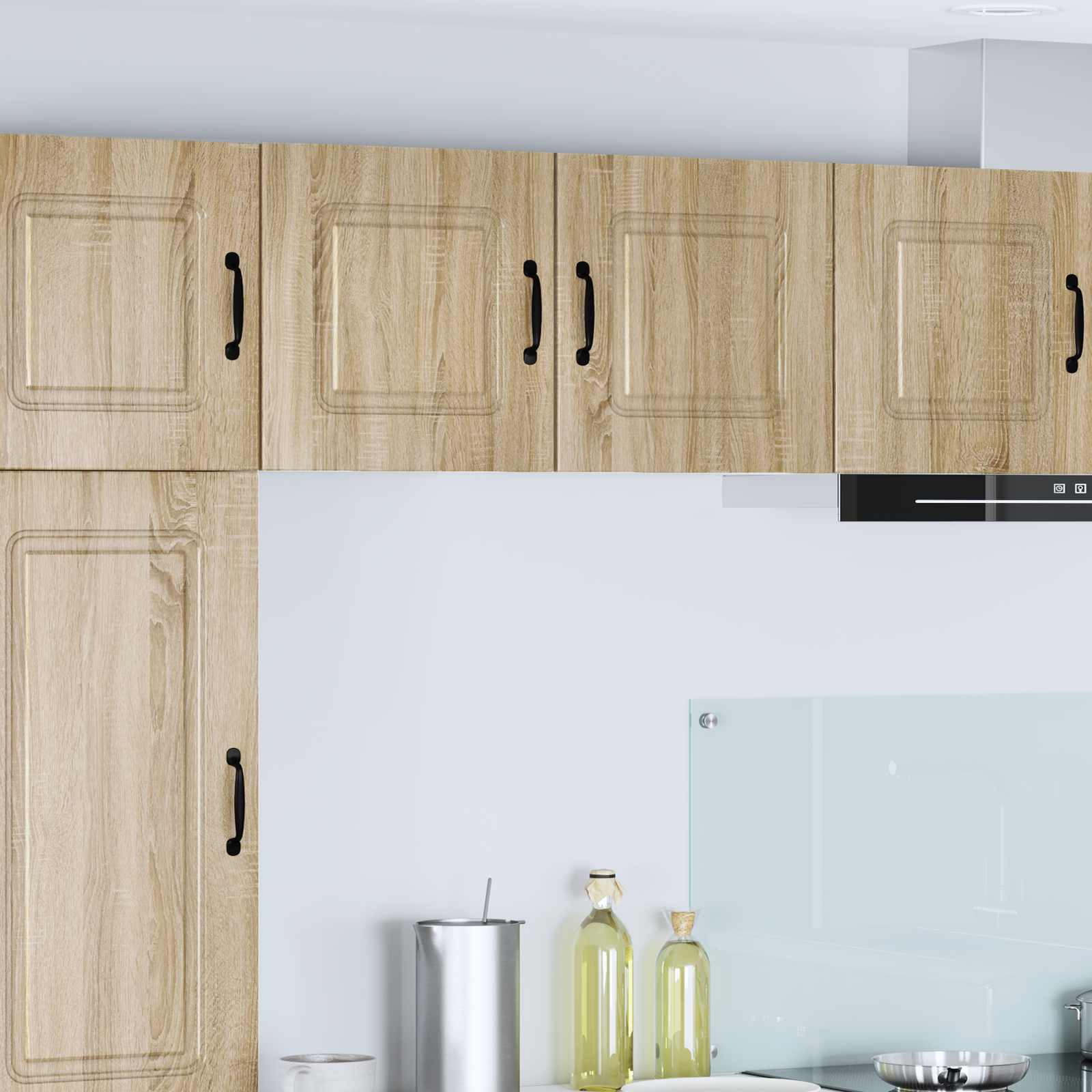 Kitchen wall cabinet 2 pcs Sonoma oak 40 x 31 x 40 cm