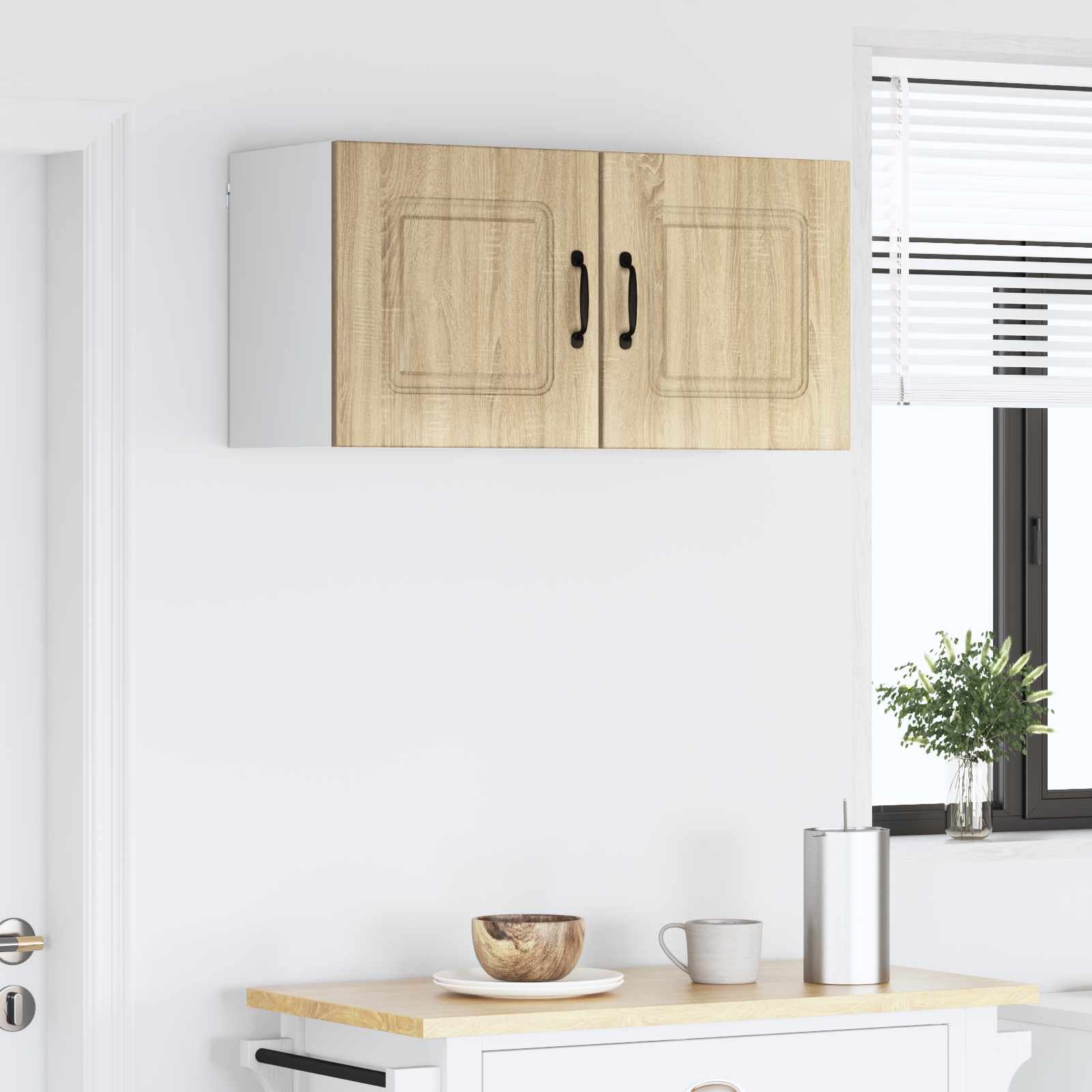 Kitchen wall cabinet 2 pcs Sonoma oak 40 x 31 x 40 cm