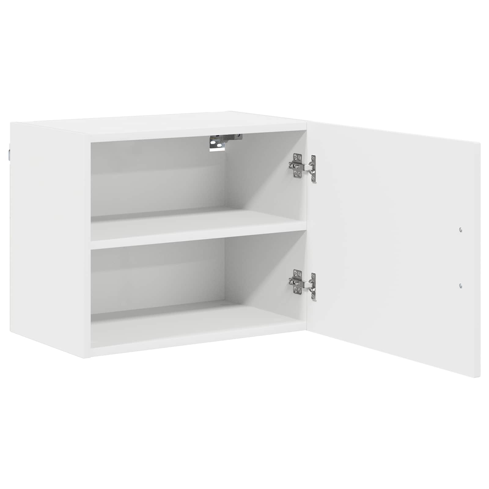 Virtuvės sieninė spintelė 2 pcs Balta 50 x 31 x 40 cm