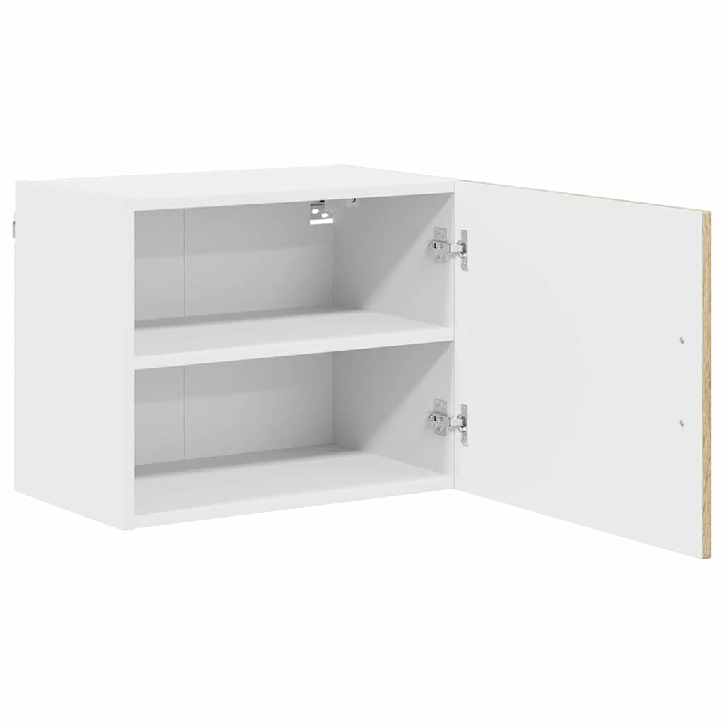 Virtuvės sieninė spintelė 2 pcs Sonoma ąžuolas 50 x 31 x 40 cm