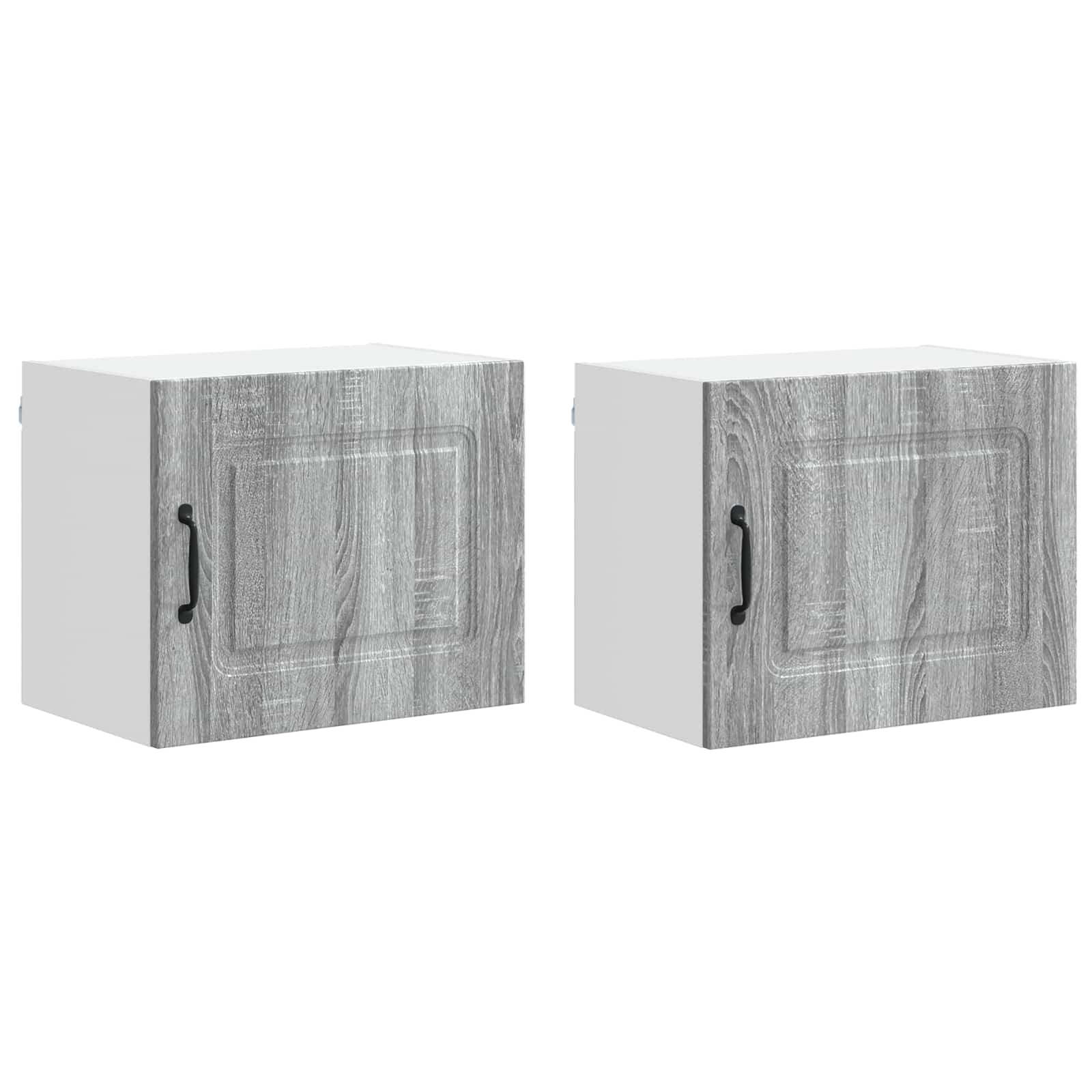 Kitchen Wall Cabinet 2 pcs Grey Sonoma 50 x 31 x 40 cm