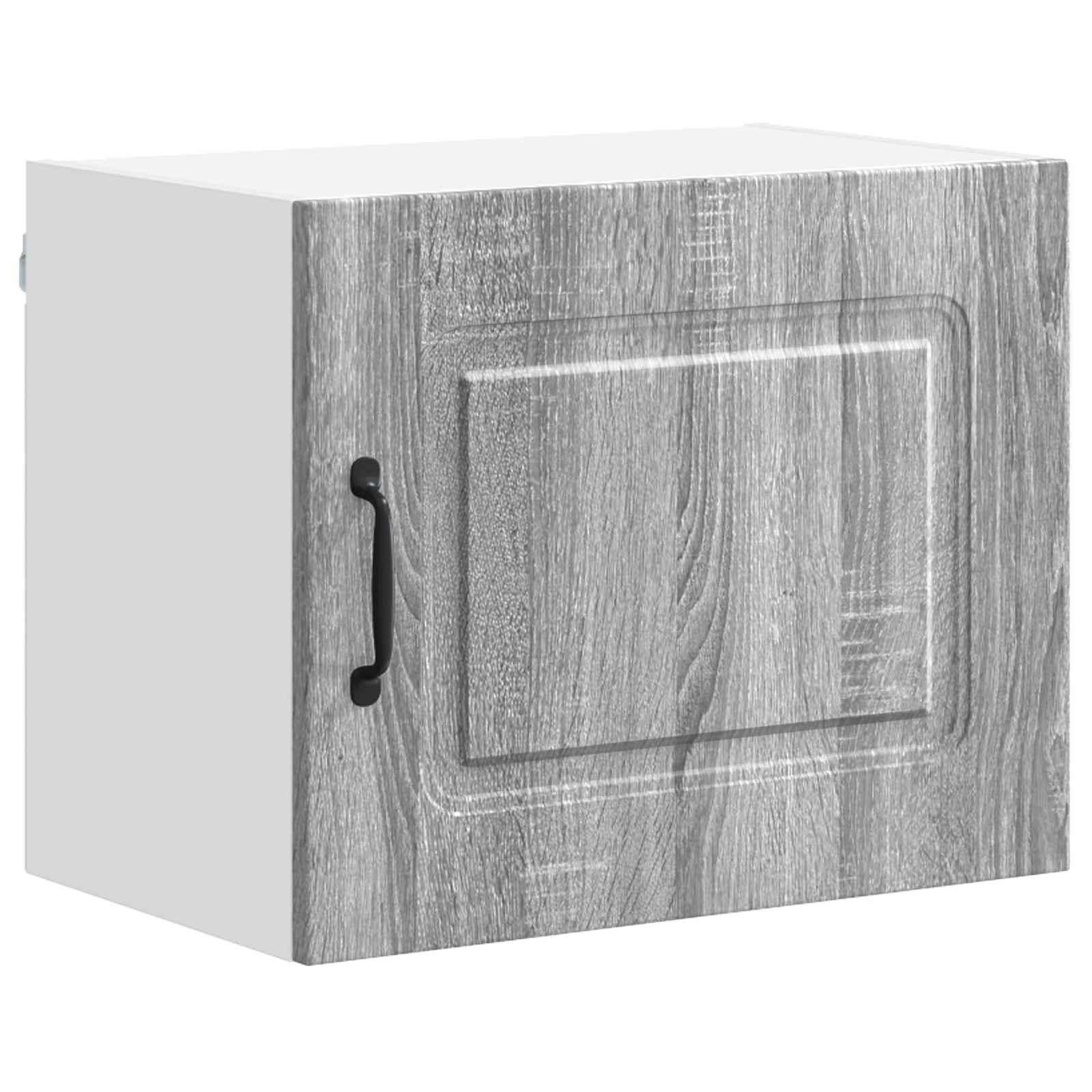 Virtuvės sieninė spintelė 2 pcs Pilkas Sonoma 50 x 31 x 40 cm