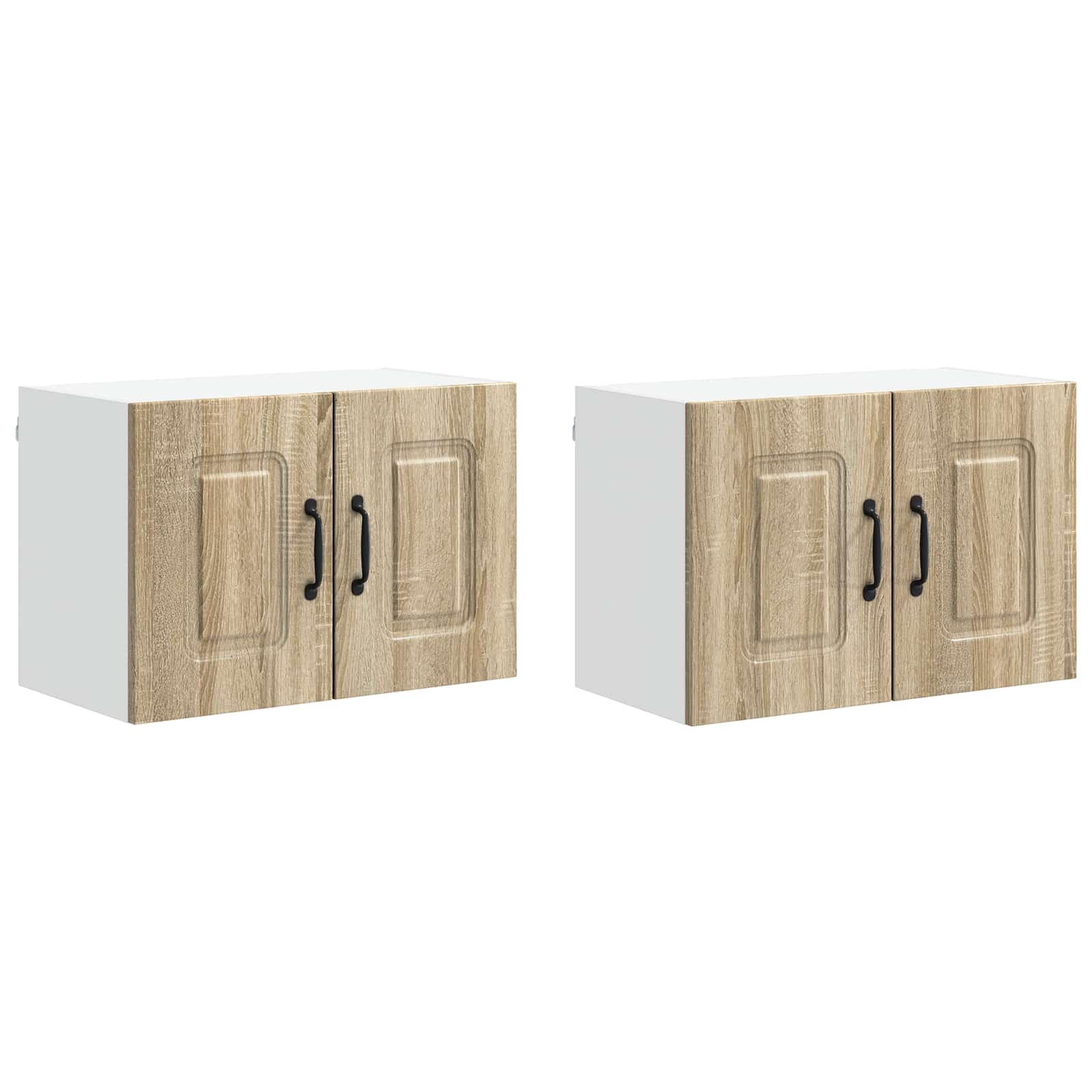 Kitchen wall cabinet 2 pcs Sonoma oak 60 x 31 x 40 cm