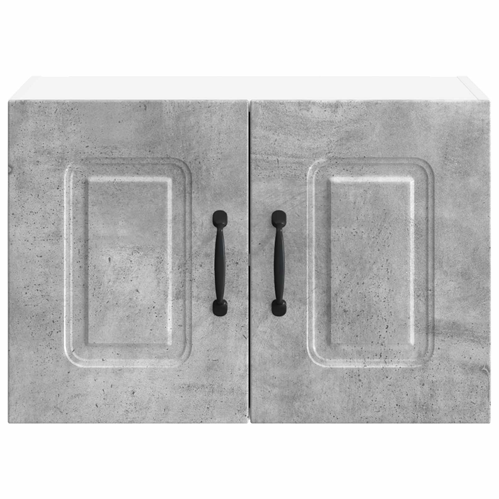 Virtuvės sieninė spintelė 2 pcs Betono pilka 60 x 31 x 40 cm