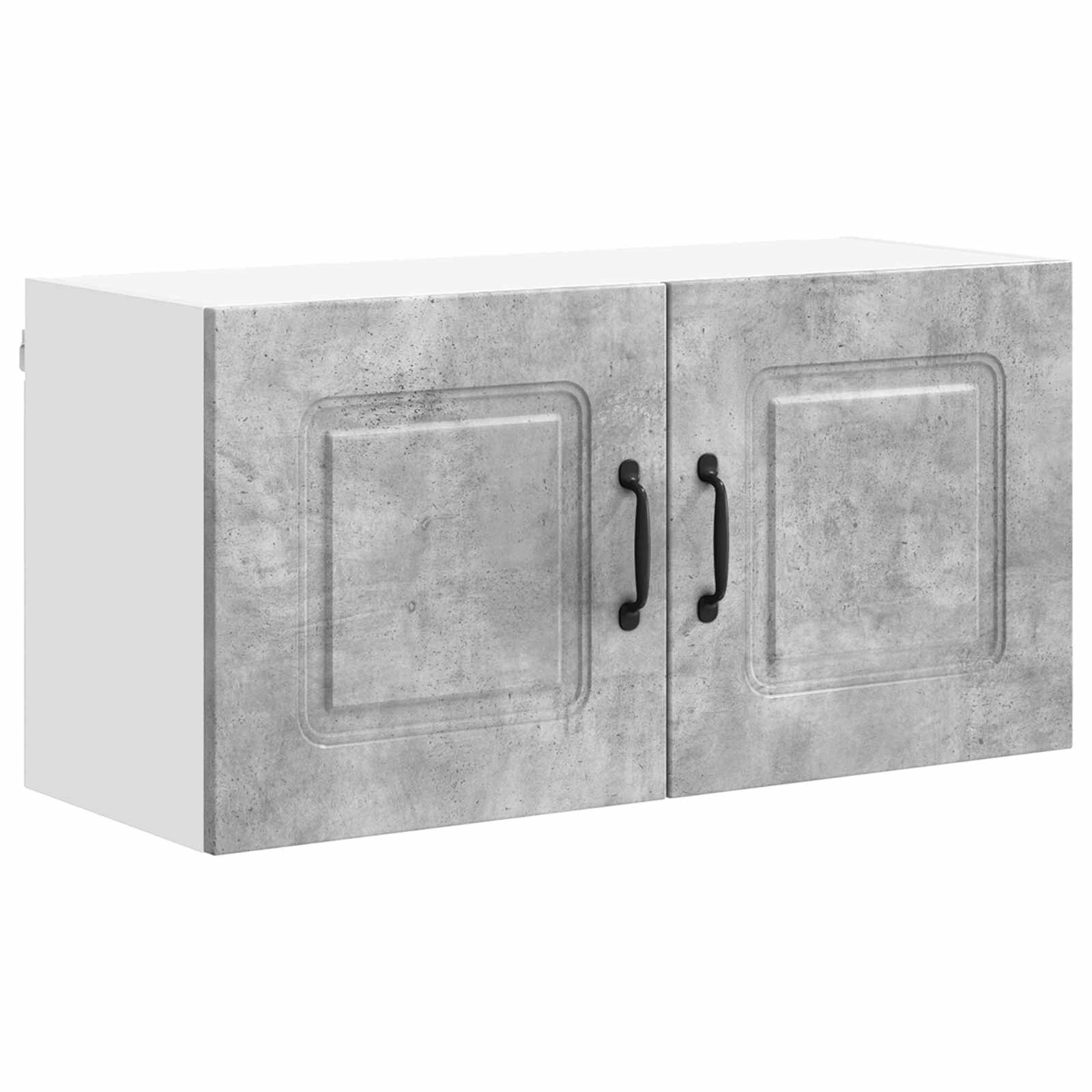Virtuvės sieninė spintelė Betono pilka 80 x 31 x 40 cm