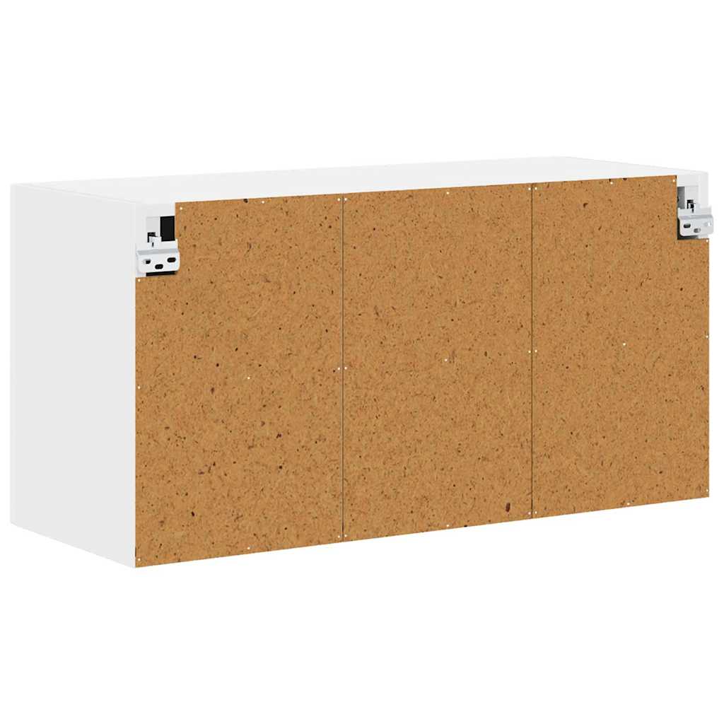 Kitchen Wall Cabinet with Shelf White 80 x 31 x 40 cm