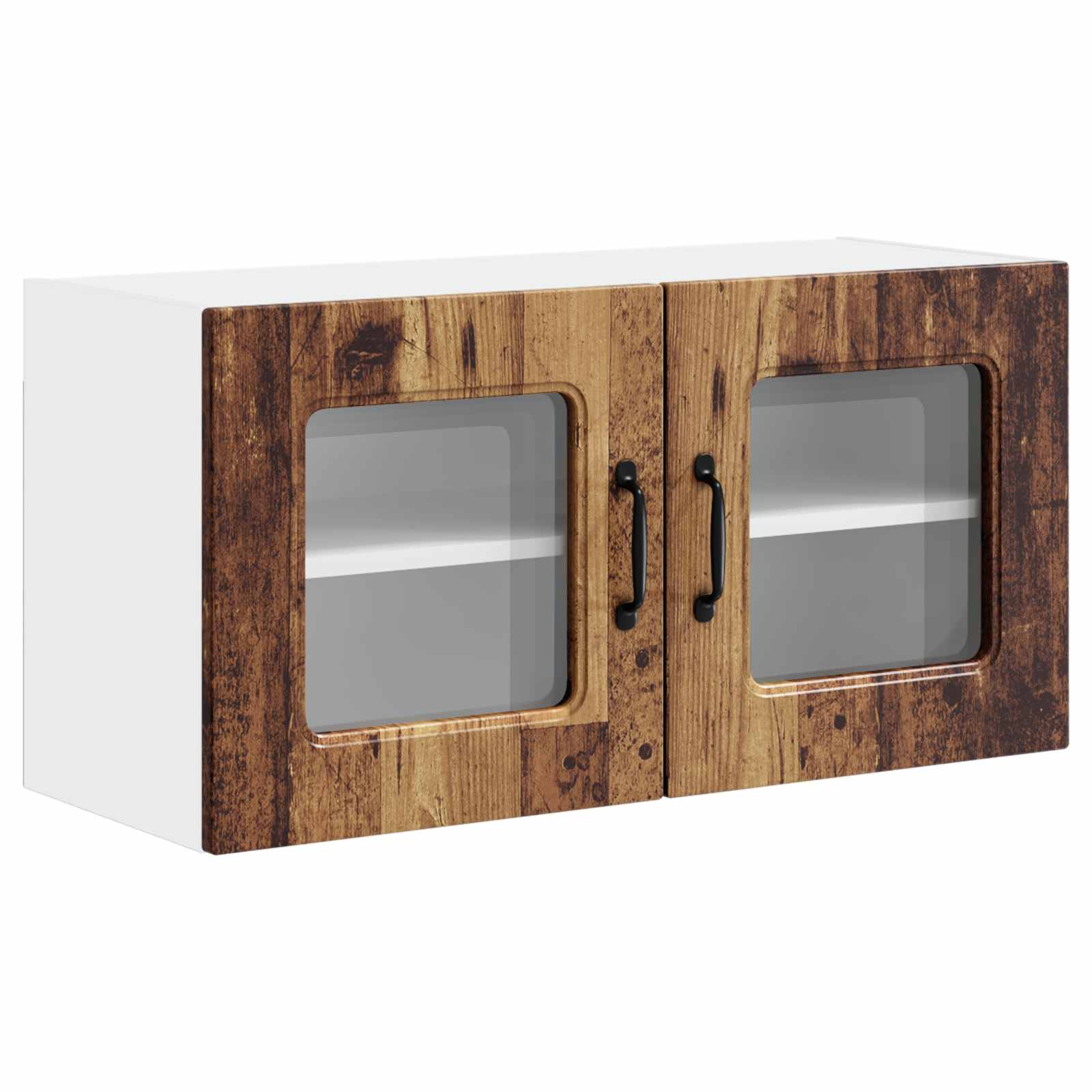 Kitchen Wall Cabinet Antique Wood 80 x 31 x 40 cm