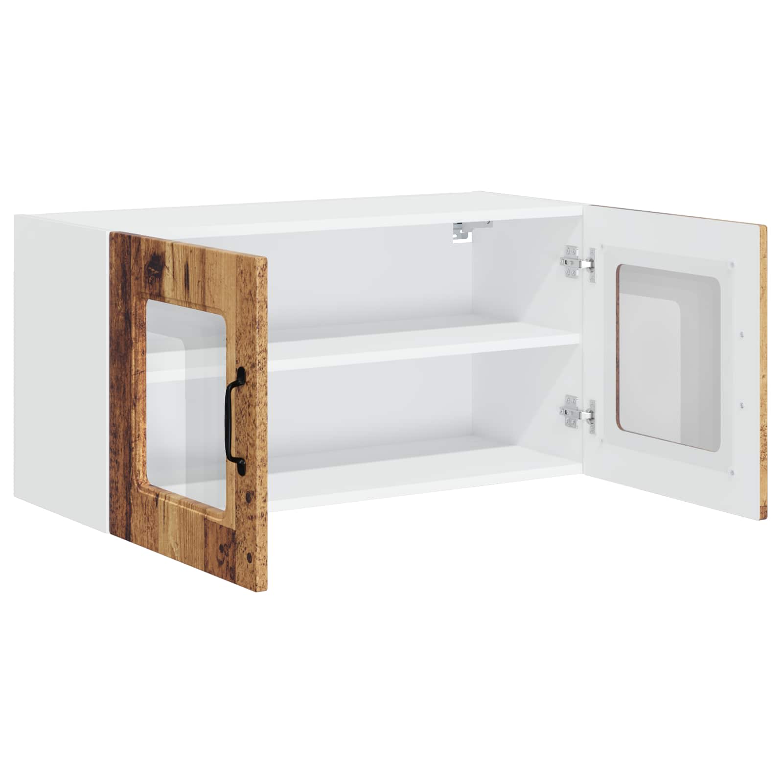 Kitchen Wall Cabinet Antique Wood 80 x 31 x 40 cm