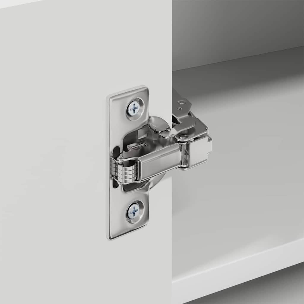 Kitchen Wall Cabinet with Shelf White 57 x 57 x 40 cm