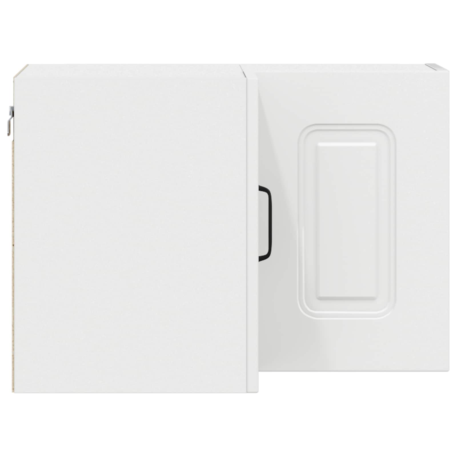 Kitchen Wall Cabinet with Shelf White 57 x 57 x 40 cm