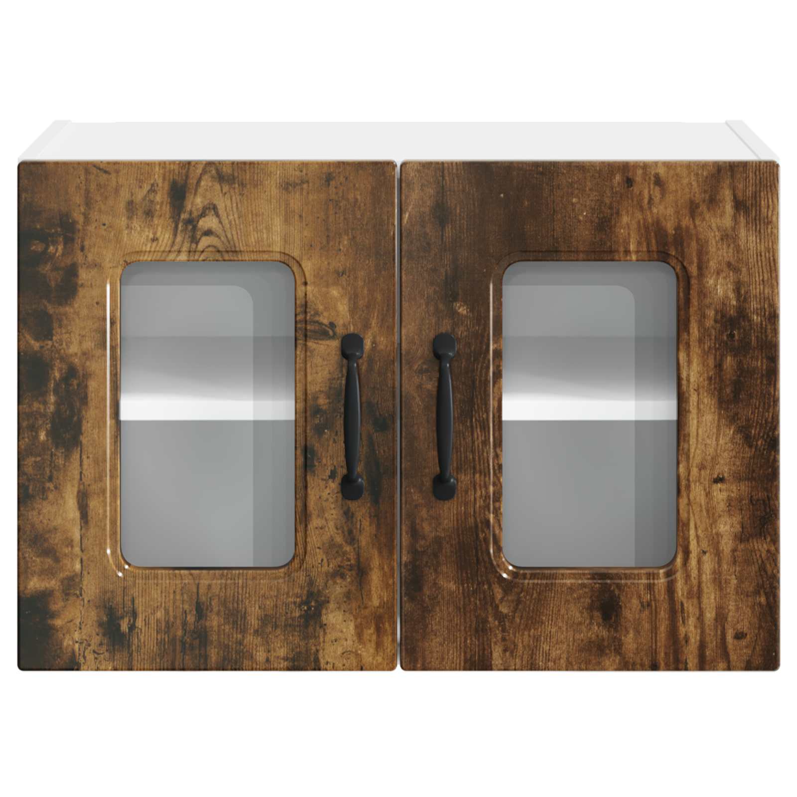 Virtuvės sieninė spintelė 2 pcs Rūkyta ąžuolas 60 x 31 x 40 cm