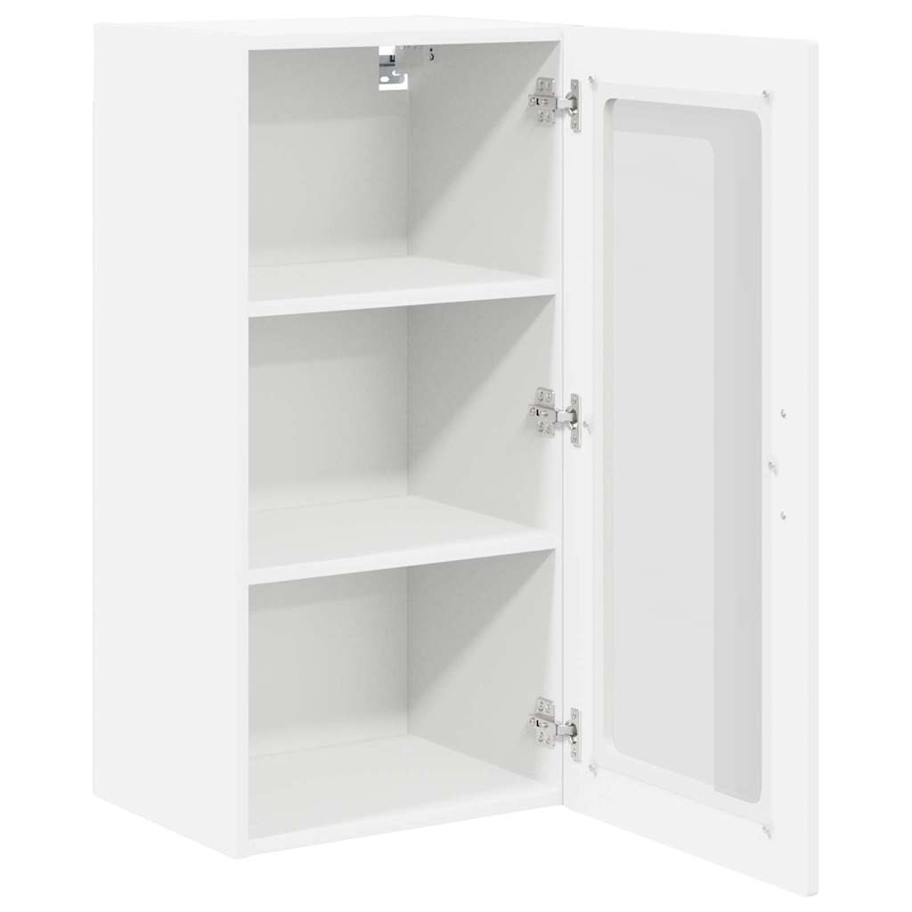 Kitchen Wall Cabinet with Shelf White 40 x 31 x 80 cm