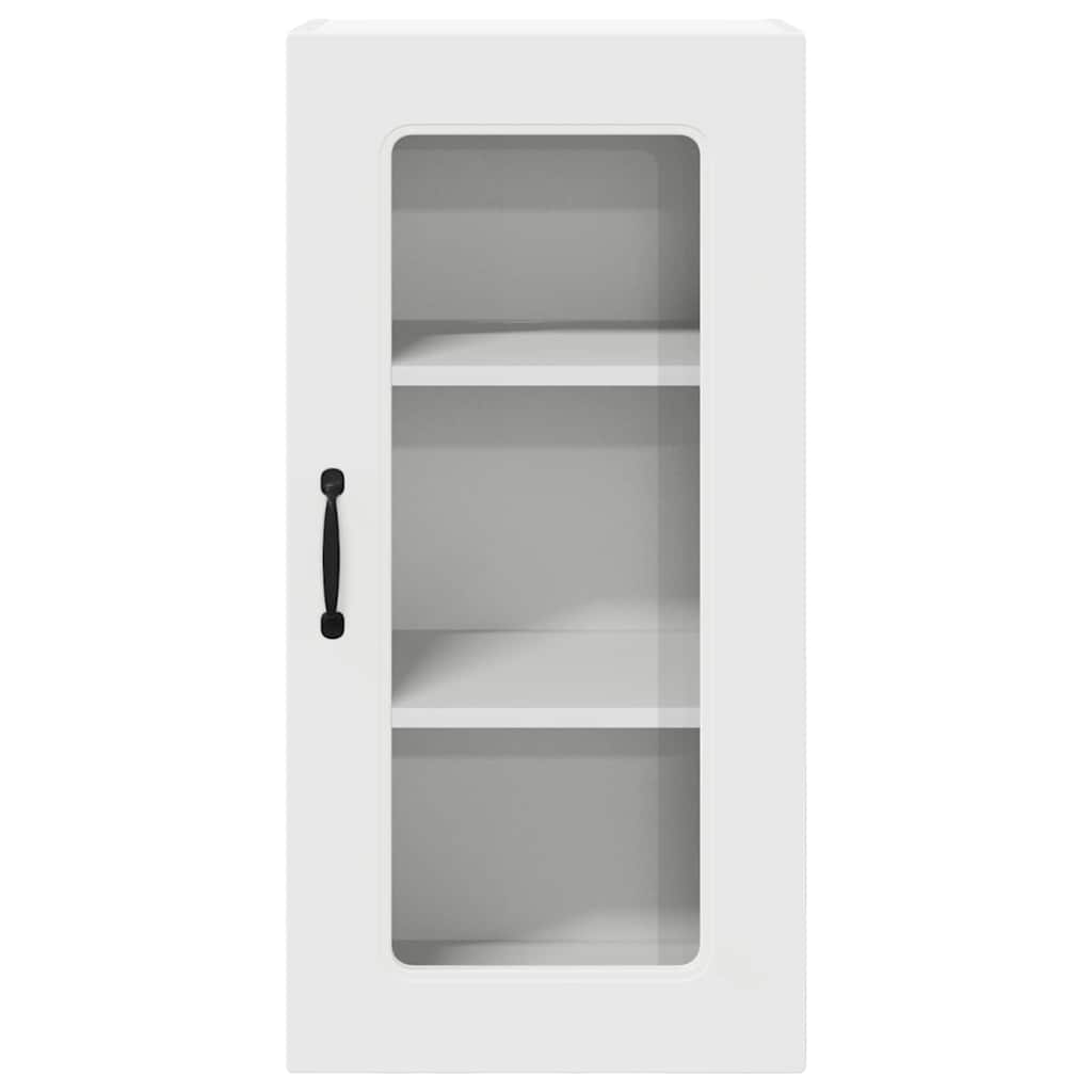 Kitchen Wall Cabinet with Shelf White 40 x 31 x 80 cm