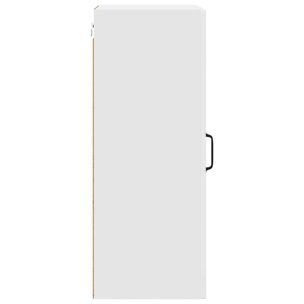 Kitchen Wall Cabinet with Shelf White 40 x 31 x 80 cm