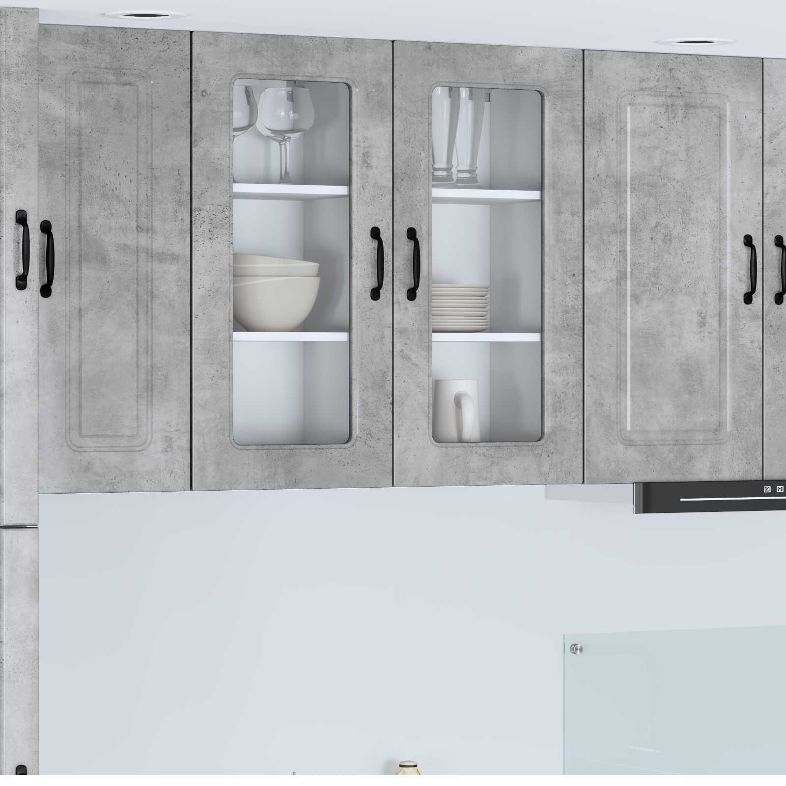 Indaplovės plokštė Kalmar 2 pcs Betono pilka 40 x 31 x 80 cm
