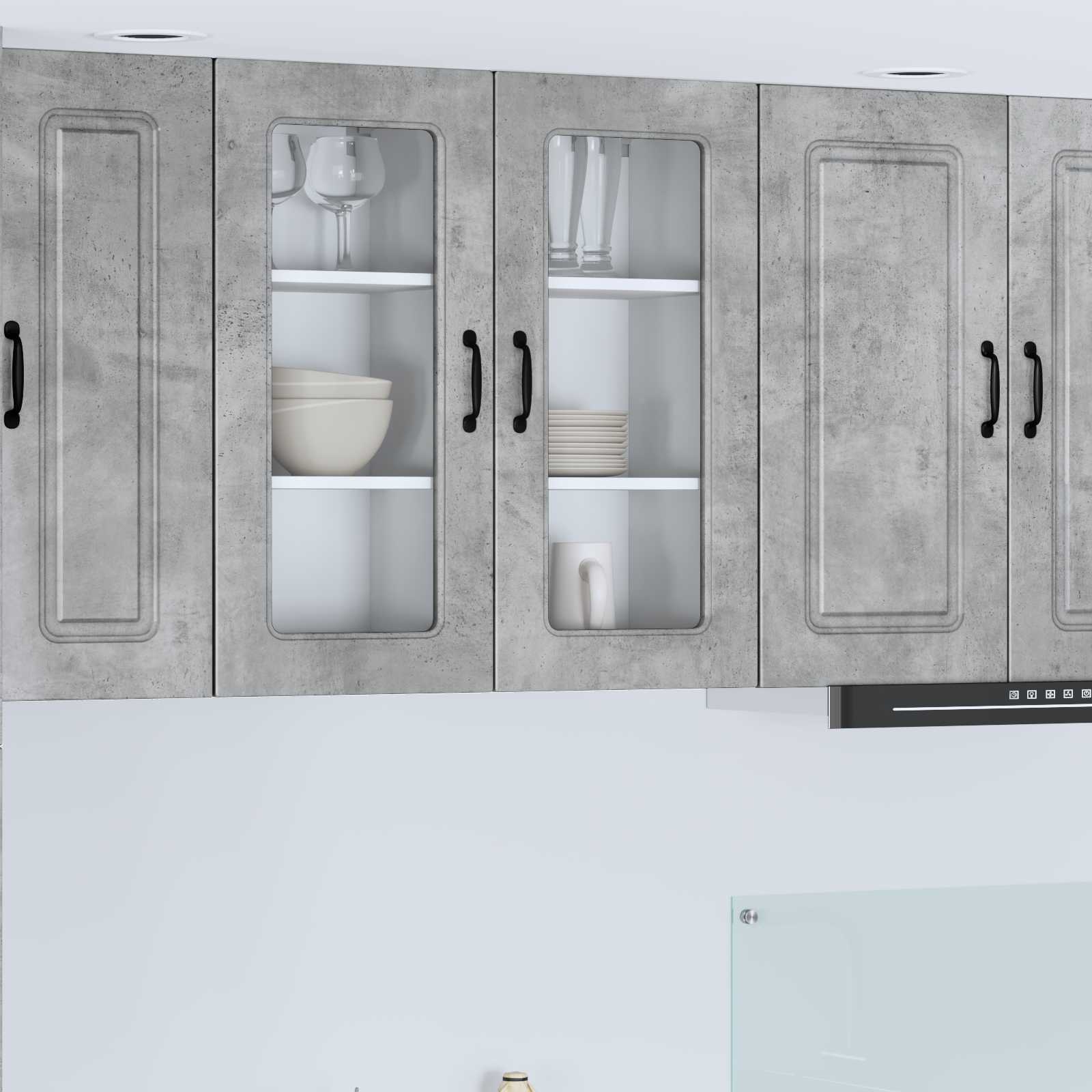 Indaplovės plokštė Kalmar 2 pcs Betono pilka 40 x 31 x 80 cm
