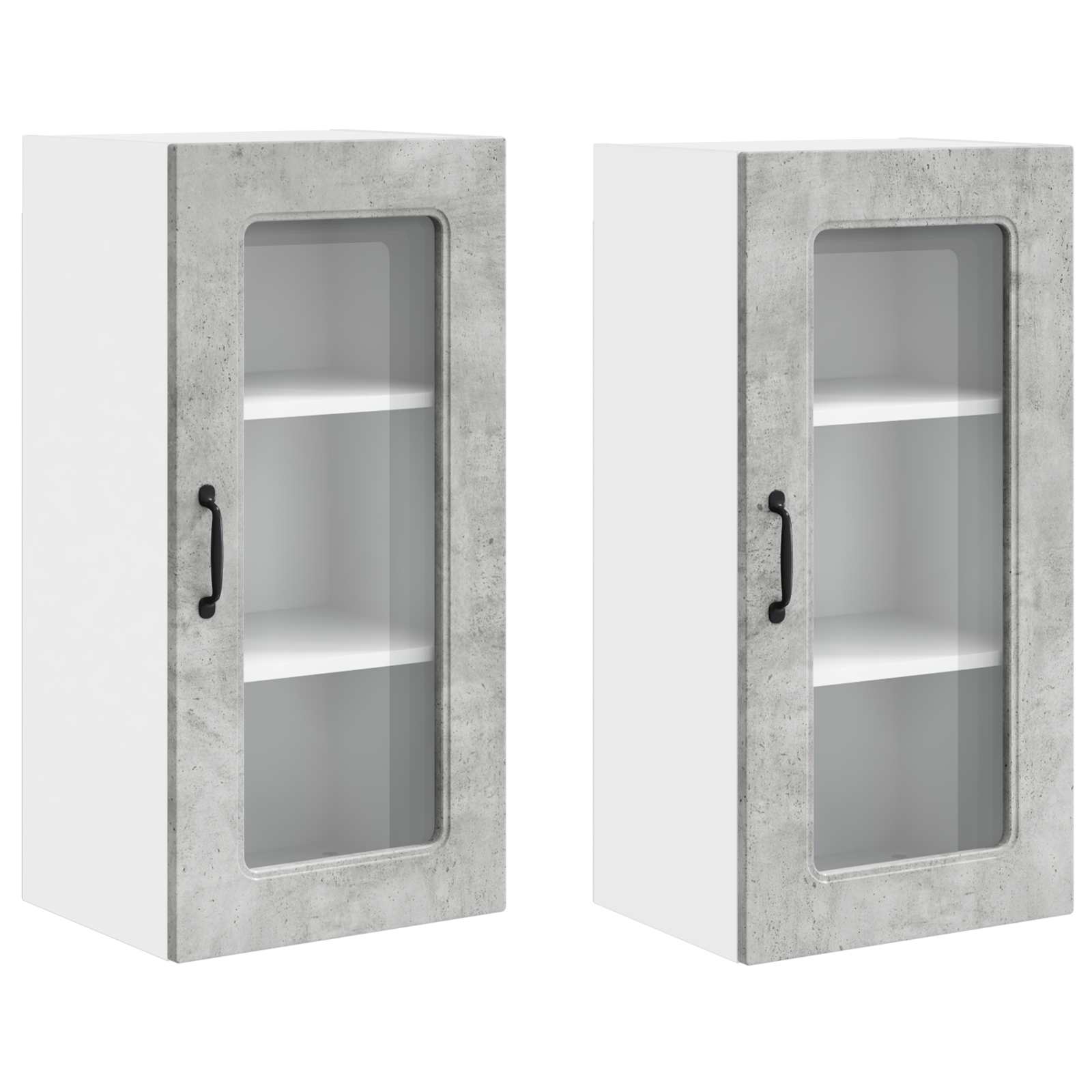 Indaplovės plokštė Kalmar 2 pcs Betono pilka 40 x 31 x 80 cm