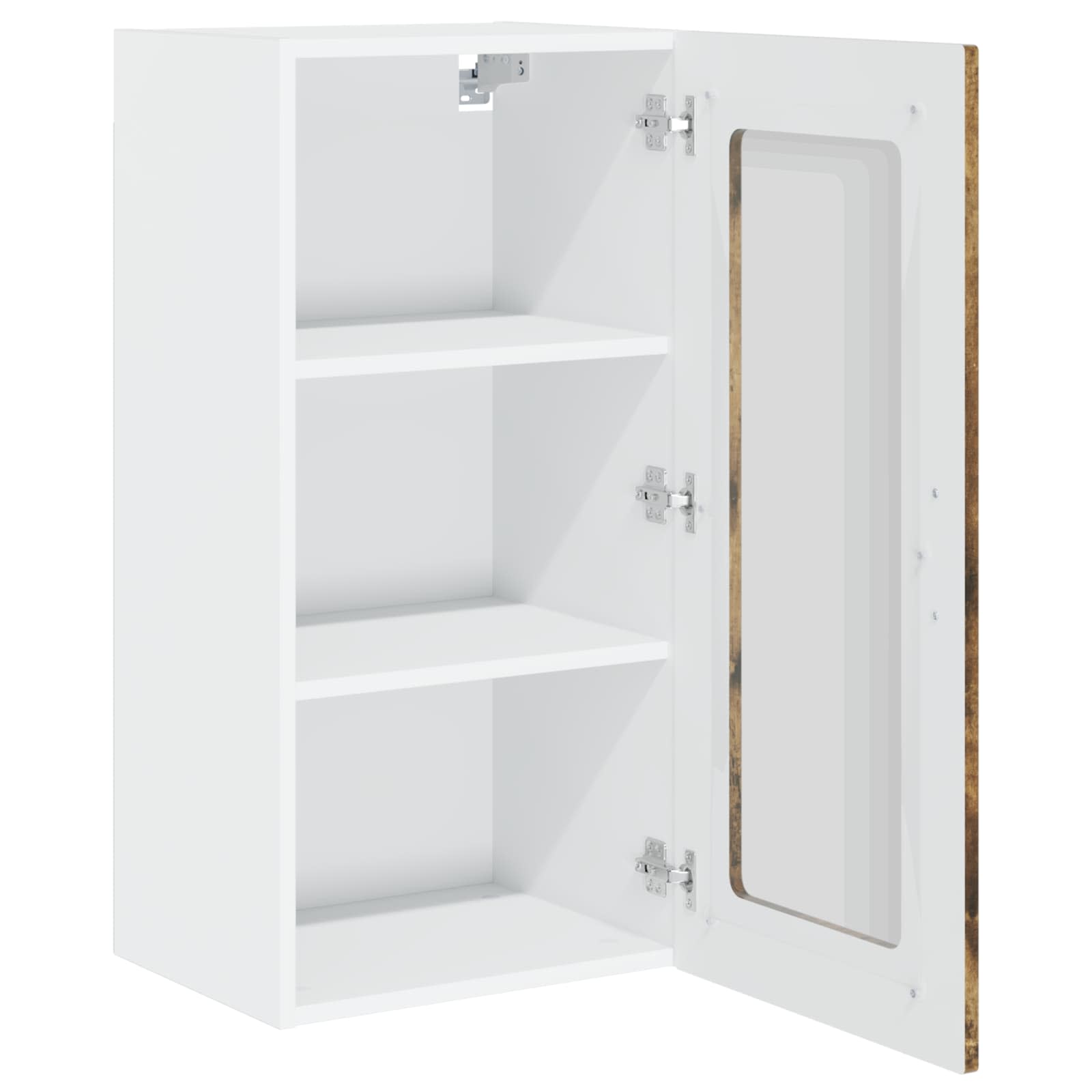 Virtuvės sieninė spintelė 2 pcs Rūkyta ąžuolas 40 x 31 x 80 cm