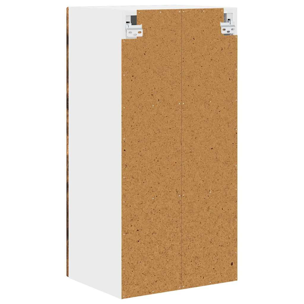 Virtuvės sieninė spintelė 2 pcs Rūkyta ąžuolas 40 x 31 x 80 cm