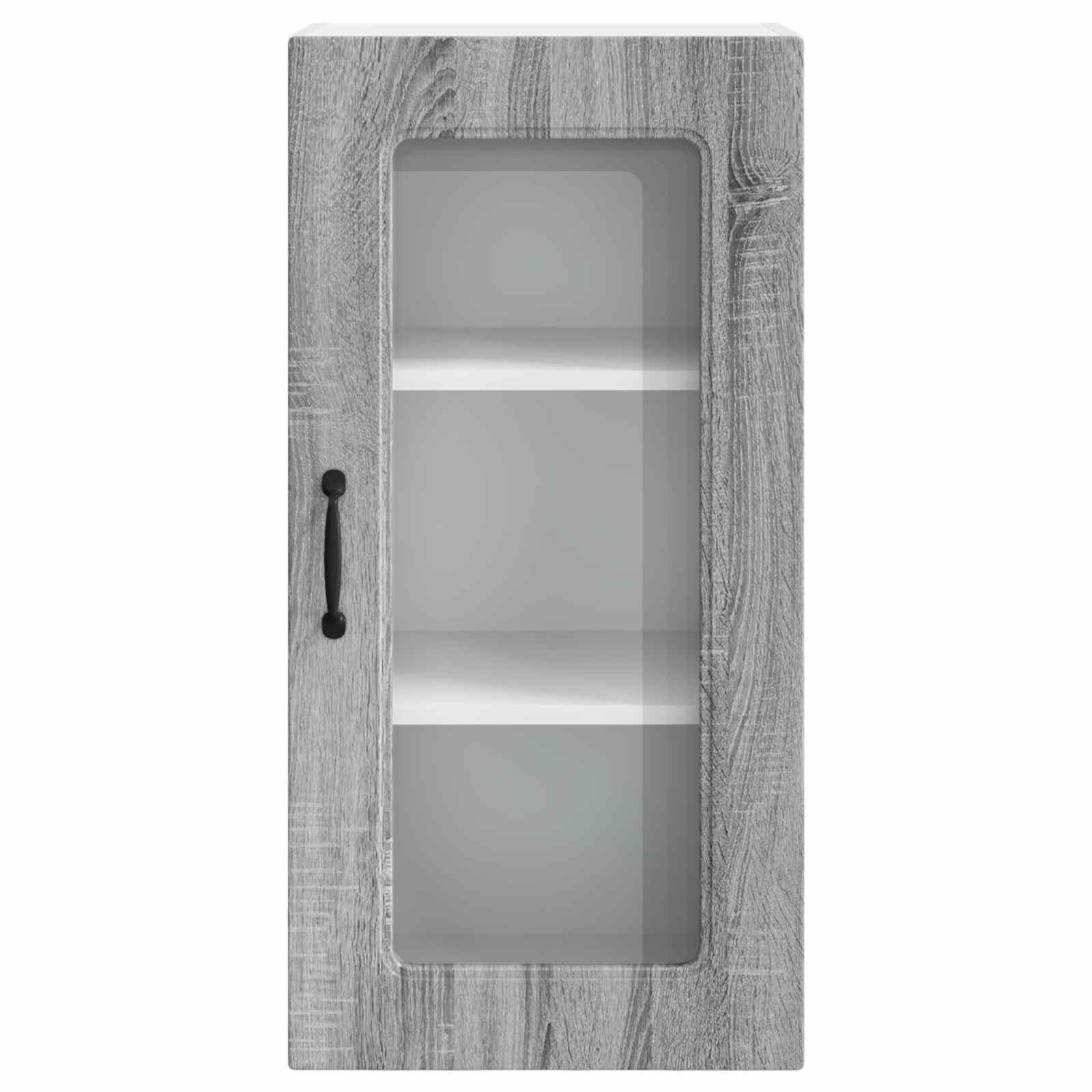Wall Kitchen Cabinet Grey Sonoma 40 x 31 x 80 cm